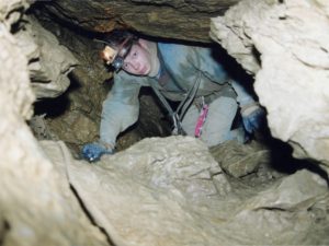 Роман Зверев пещера Заблудших февраль 2000 г.